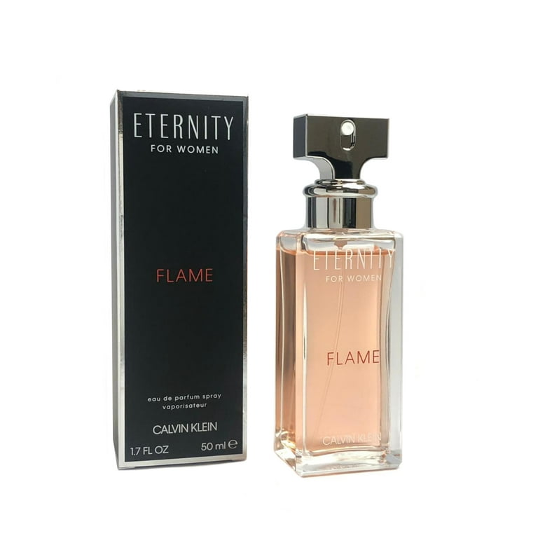 Eternity Flame Women 1.7 Oz Eau De Parfum Spray Box By Calvin Klein