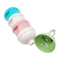 thumbnail image 2 of Dispensador de fórmu, apible, sin BPA, dispensador en polvo para bebés y contenedor de almacenamiento de refrigerios, polvo sin , pa Verde CUTICAT Leche en polvo de alimentación portátil, 2 of 8