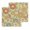Yellow, variant on Turquoise Boho Floral Kitchen Dish Towels for Drying Dishes Set of 4, Vintage Abstract Art Ethnic Flowers Waffle Weave Microfiber Hand Tea Bathroom Towels Quick Dry & Absorbent Towel 15.7x23.6