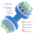 thumbnail image 4 of Riwbox CB-7S Auriculares Bluetooth para niños, luz LED, volumen seguro limitado de 74/85/95 dB, tarjeta TF, tiempo de reproducción de 50 horas, auriculares inalámbricos Bluetooth V5.3 con micrófono y, 4 of 5