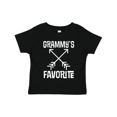 

Inktastic Grammys Favorite Grandson Childs Gift Toddler Boy or Toddler Girl T-Shirt