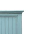 thumbnail image 3 of Pemberly Row Contemporary Solid Wood Twin Headboard in Blue Finish, 3 of 3