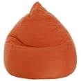 thumbnail image 1 of Gouchee Home Easy Orange Bean Bag Chair – Soft Polyester Microfiber Fabric with Polystyrene Bead Filling, Suitable for Adults and Teens, Lightweight & Portable Seating for Dorm or Living Room, 1 of 7