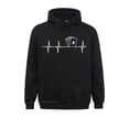 thumbnail image 2 of Sudadera clásica con capucha y diseño de cartas de juego y latidos de póquer para hombre, sudaderas con capucha de manga larga, sudaderas grupales, ropa de calle navideña, 2 of 5