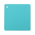 thumbnail image 1 of Heats Insulation Table Mat Dish Plate Pot Pad Square Coaster Nonslip Placemat Desk Countertop Protector Kitchen Draining Champagne, 1 of 9
