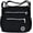 Black, variant on 8 Pockets Women's Crossbody Bag Waterproof Nylon Casual Shoulder Bag Messenger Bag Travel Purse Handbag with Multi Pocket