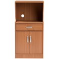 thumbnail image 3 of Baxton Studio Lowell Wood Kitchen Cabinet in Brown, 3 of 9