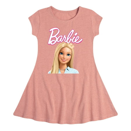

Barbie - Original Barbie - Doll - Toddler And Youth Girls Fit And Flare Dress