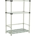 thumbnail image 2 of Nexelon BK18365N 3-Shelf Container/Keg Rack 36""W x 18""D x 54""H, 2 of 3