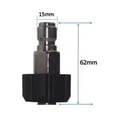 thumbnail image 3 of Adaptador macho de conexión rápida 3/8 a M22 14 15 hembra para lavadora a presión Likrtyny  Accesorios para autos y motos, 3 of 3