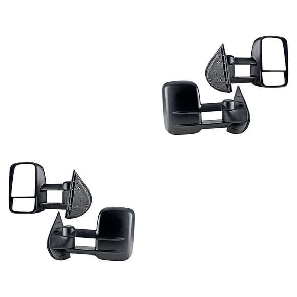 Par Espejos Generica 3500 2007 A 2013 Chevrolet Laterales Manual Color Negro