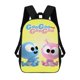 thumbnail image 1 of Bebé Divertido GooGoo y GaaGaa-theme Backpack, Campus style schoolbag Bookbag with Adjustable Shoulder Straps And Large Zip Compartment, Unisex Travel Bags., 1 of 6