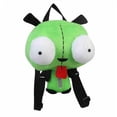 thumbnail image 1 of Mochila de peluche TANGJMXG robot de ojos 3D verde 14 pulgadas, 1 of 5