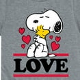 thumbnail image 3 of Peanuts - Love Snoopy Woodstock - Toddler And Youth Short Sleeve Graphic T-Shirt, 3 of 6