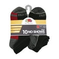 thumbnail image 2 of Fruit of the Loom No-Show Durable Solid Striped Socks (Big Boys or Little Boys) 10 Pack, 2 of 3