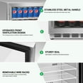 thumbnail image 6 of IceJungle 5.3 Cubic Foot Under Counter Freestanding Beverage Drink Fridge, 6 of 12