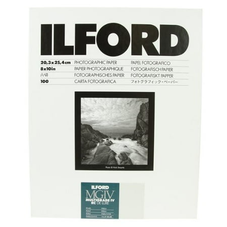 Ilford Multigrade Filter - Ilford B&W Paper 8X10 Multigrade IV 100 Pack (Pearl)