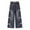 1#Grey, variant on Tiijoy Big Girls Bow Straight Leg Jeans Casual Loose Mid Rise Denim Pants, Sizes 10-11