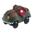 thumbnail image 1 of Coche eléctrico de juguete HUOGUO, dinosaurio brillante con 3 luces LED, 1 of 5