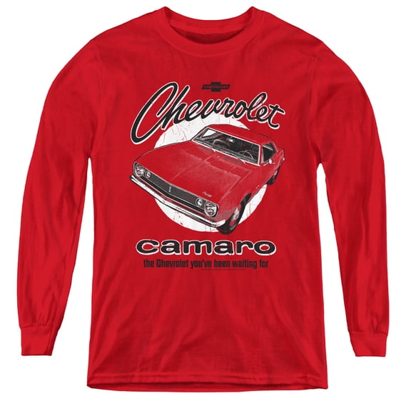 Chevrolet - Retro Camaro - Youth Long Sleeve Shirt - X-Large
