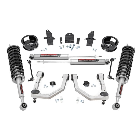 Rough Country 3.5" Lift Kit w/N3 Struts for 24-26 Toyota Land Cruiser - 72631