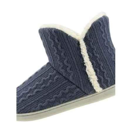 

Topumt Ladies Plush Knit Slipper Boots
