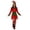 j3-Red, variant on LIIPEE Womens Christmas Elf Costume With Accessories Holiday Party Dress Up Clothes 6 Piece S-XXL
