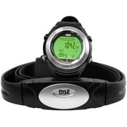 PYLE-SPORT PHRM20 - Digital Heart Rate Monitor System, Chest Belt + Marathon Wrist Watch (Pedometer, Calories Burned, Heart Beat Measurement)
