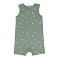 thumbnail image 4 of Little Star Organic Baby Boy 2 Pk Sleeveless Rompers, Size Newborn - 24 Months, 4 of 7