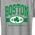 thumbnail image 3 of Instant Message - Boston Mass Clover -Women's Short Sleeve Graphic T-Shirt, 3 of 6