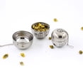 thumbnail image 4 of Cateissary Bola de especias para condimento de cocina, dispositivo de condimento de acero inoxidable, té de hojas sueltas, malla fina Cocina y Comedor, 4 of 6