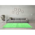 thumbnail image 3 of Ahgly Company Indoor Rectangle Abstract Emerald Green Contemporary Area Rugs, 5' x 8', 3 of 4