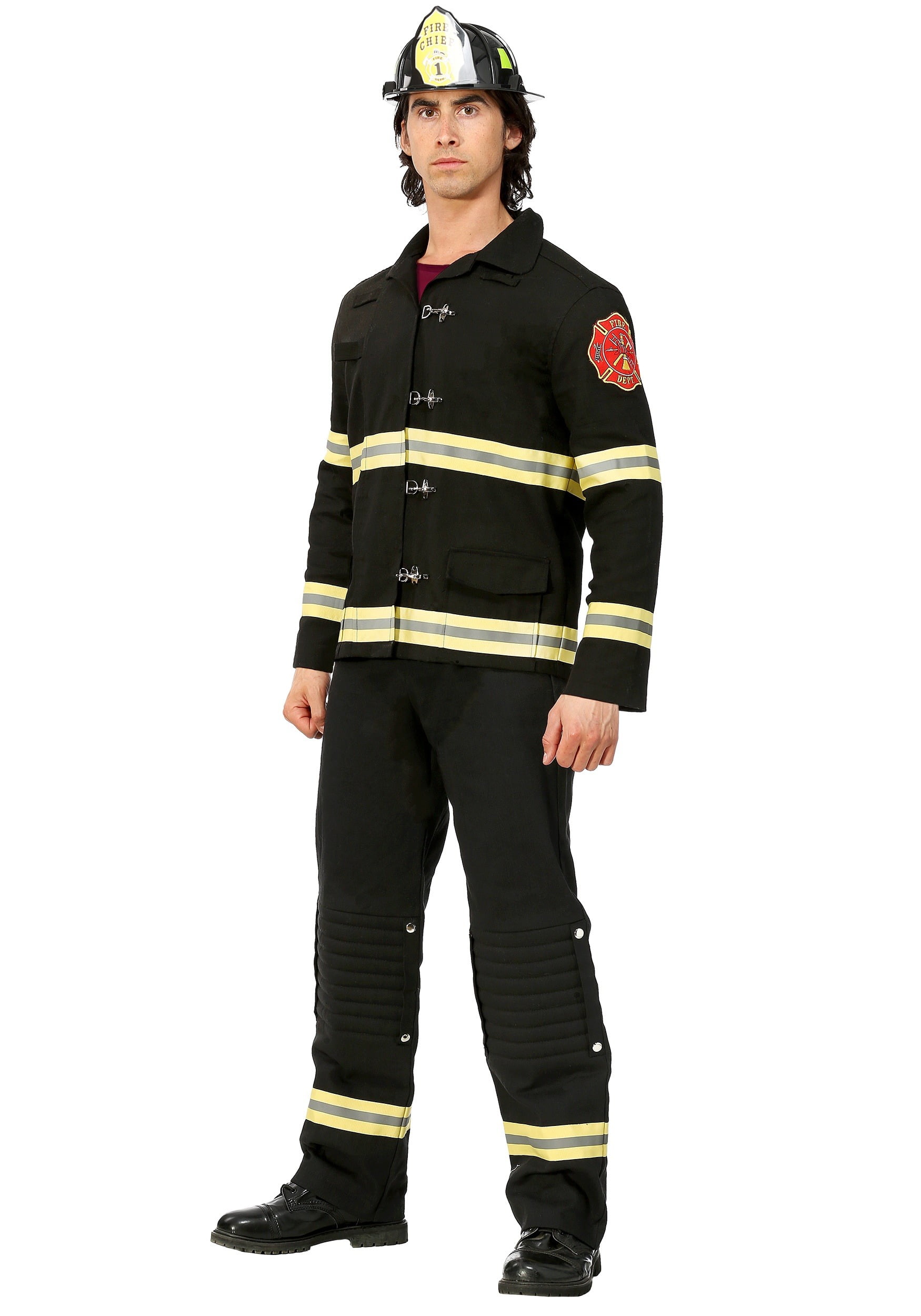Как выглядит костюм пожарного - 83 фото