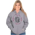 thumbnail image 4 of Breast Cancer Awareness Faith in God Zip Hoodie Sweatshirt Women Brisco Brands M, 4 of 6