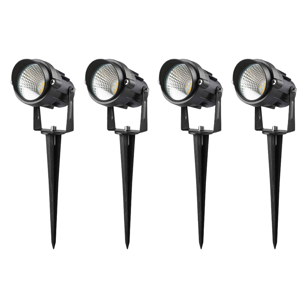 4pcs Landscape Lighting LED Spotlight LED Landscape Spotlight Yard