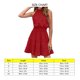 thumbnail image 5 of Vestido Corto Oscilante, 100% Fibra De Poliéster Cómodo Vestido Casual De Mujer Sin Mangas Cintura Elástica Para El Verano Ccdes Otros, 5 of 5