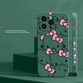 thumbnail image 3 of Bonita funda de teléfono de Hello Kitty K Line Cat para Apple iPhone 14 13 12 11 Pro XS Max Mini X XR SE 7 8 6 15 Plus, funda líquida de color, 3 of 5