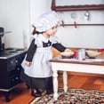 thumbnail image 3 of The Queen's Treasures Ropa y accesorios para muñecas de 18 pulgadas, 4 uniformes de mucama de cocina de finales de 1800 con vestido, gorra, delantal, pantalones, compatible para usar con muñecas Ameri, 3 of 5