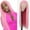 D, variant on 29-Inch Long Straight Wig for Women - High-Temperature Silk Synthetic Hair, Heat-Resistant Fiber, Glue-Free Design, Soft and Realistic Look, Fashionable, Stylish Wig for Parties, E Makeup Organizers