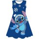 thumbnail image 1 of Niñas Stitch princesa vestido chico verano dibujos animados Disney Stitch 3D vestidos de manga corta vestido de fiesta de cumpleaños sin mangas ropa 6T Gao Jinjia LED, 1 of 2