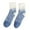 Blue, variant on Ankle Socks for Women Crew Socks for Women Womens Fuzzy Socks Microfiber Soft Cozy Warm Slipper Sleeping Winter Sock Cabin Plush Stocking Stuffers,Blue,One Size