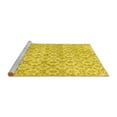 thumbnail image 2 of Ahgly Company Machine Washable Indoor Rectangle Persian Yellow Traditional Area Rugs, 5' x 7', 2 of 4