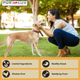 thumbnail image 4 of Pur Luv Chicken Jerky Dog Treats, Made with 100% Real Chicken Breast, 16 Ounces, Healthy, Easily Digestible, Long-Lasting, High Protein, Satisfies Dog's Urge to Chew, 4 of 9