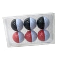 thumbnail image 4 of 6 Pelotas de Golf de Práctica Goma Suave Negro Blanco Zulema, 4 of 6