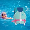 thumbnail image 1 of Chaleco salvavidas para niños, traje de baño flotante, chaleco salvavidas para kayak, piscina y surf. Rosa, 1 of 8