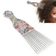 thumbnail image 4 of Peine Profesional Afro de Acero Inoxidable para Peinado de Cabello Rizado con Dientes de Aguja de Acero Mejorados Diseño Ergonómico Material de Alta  Uso Seguro ANGGREK  Otros, 4 of 8