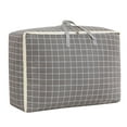 thumbnail image 1 of XYAIYT Extra Large Quilt Storage Bag Organizer with Reinforced Handles Double Zipper for Easy Access and Breathable Interior Suit for Moving Camping or Seasonal Home Storage, 1 of 4