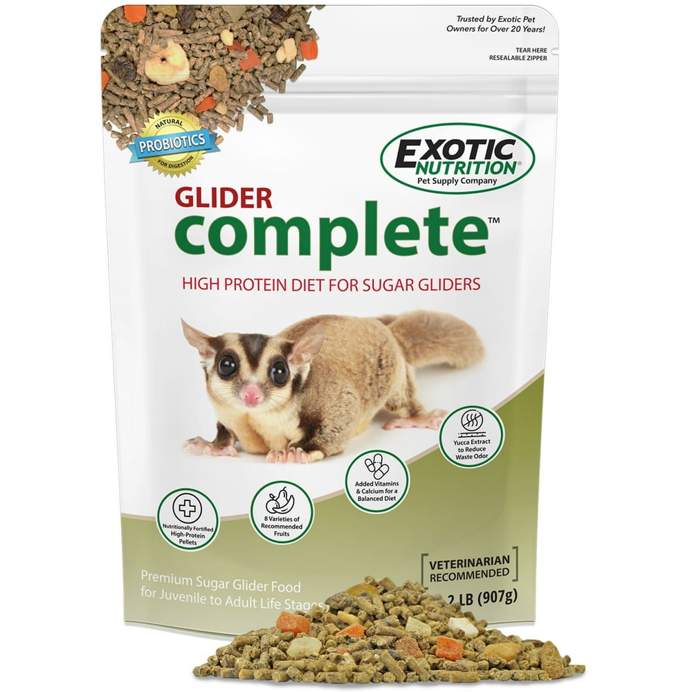 Exotic Nutrition Glider Complete 2 lb. Sugar Glider Food