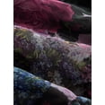 thumbnail image 4 of Vintage Palace Romantic Floral Ruched Bust Front Tie Waist High-Low Mesh Dress, 4 of 4