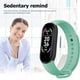 thumbnail image 5 of Pulsera de monitor de presión arterial de frecuencia cardíaca unisex con reloj inteligente deportivo magnético M6, 5 of 8